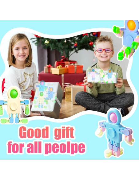 24 Juguetes Antiestrés Transformables Hdagbnn para Niños