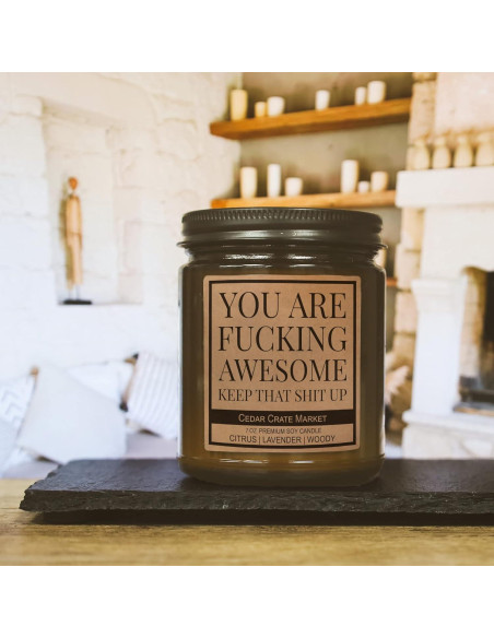 Vela Aromática de Soja 255g Cedar Crate Market - Jardines de Lavanda Vela Aromática de Soja 255g Cedar Crate Market - Jardines de Lavanda