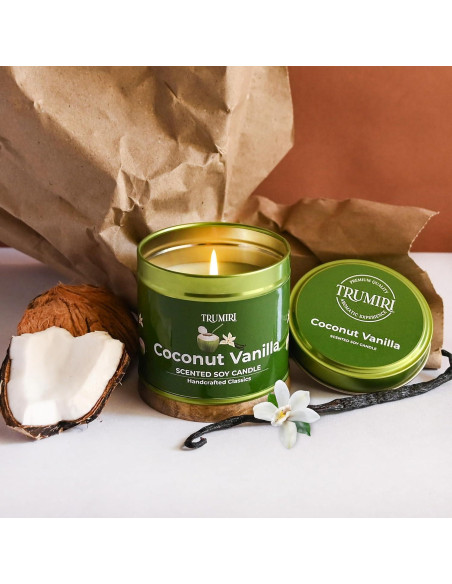 Vela Aromática Coco Vainilla Goldberry 5oz Cera Soja Vela Aromática Coco Vainilla Goldberry 5oz Cera Soja