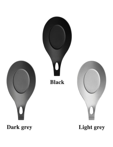 Soporte de Cuchara de Silicona SYCOOVEN 3 Pcs Resistente