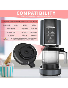 Tapa de Reemplazo para Heladera Ninja OVRRCSME NC301 2