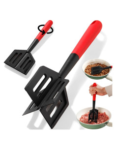 Picador y Espátula 2 en 1 Genérico - Resistente al Calor