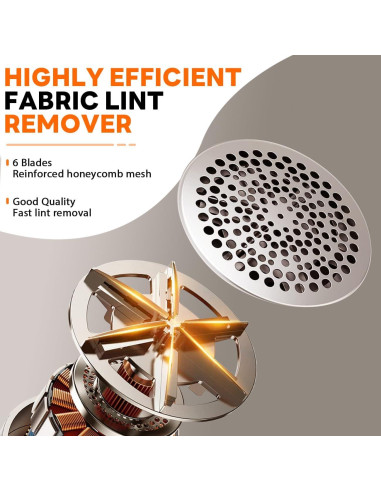 Raspador de Tela Ziitty M1P - Eliminador de Pelusa Recargable