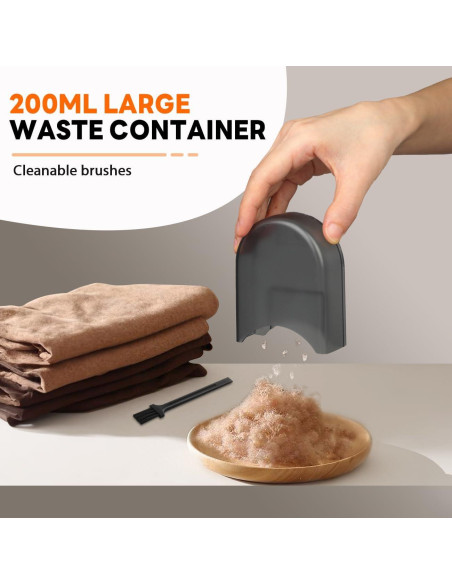 Raspador de Tela Ziitty M1P - Eliminador de Pelusa Recargable