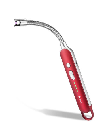 Encendedor Eléctrico SUPRUS Recargable USB Cuello Flexible 10,41 cm
