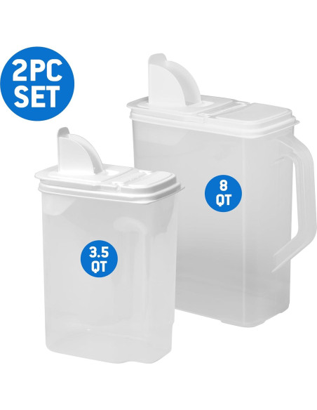 Contenedores de Alimentos para Mascotas Buddeez 8L y 3.3L