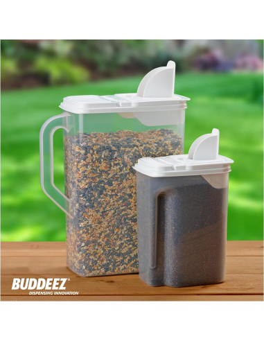 Contenedores de Alimentos para Mascotas Buddeez 8L y 3.3L