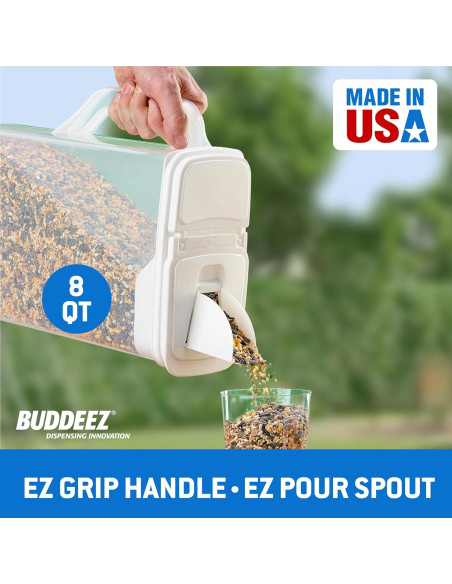 Contenedores de Alimentos para Mascotas Buddeez 8L y 3.3L