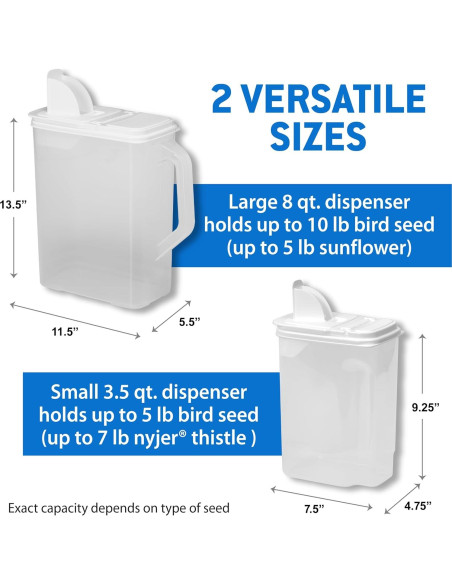 Contenedores de Alimentos para Mascotas Buddeez 8L y 3.3L
