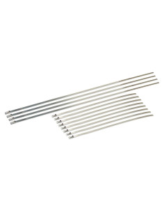 Kit de Empaque Combo Correas Acero Inoxidable DEI 12Pcs