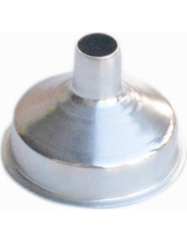 12 Embudos Miniatura Acero Inoxidable Yansanido 3.68 cm