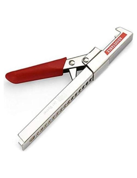 Abrebotellas Swing-A-Way 19 cm Acero Inoxidable Rojo