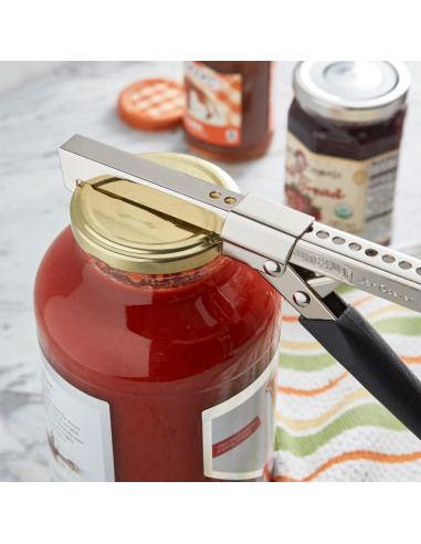 Abrebotellas Swing-A-Way 19 cm Acero Inoxidable Rojo