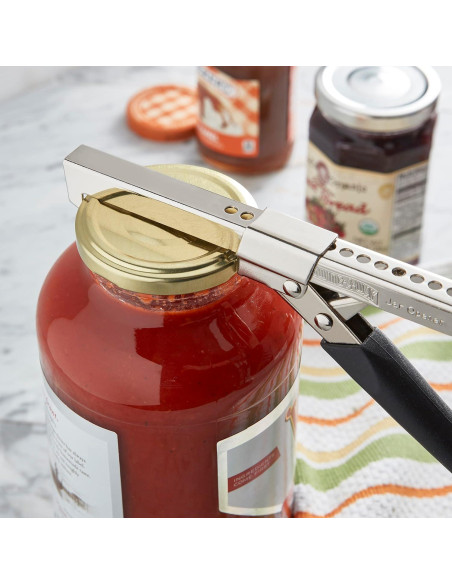 Abrebotellas Swing-A-Way 19 cm Acero Inoxidable Rojo