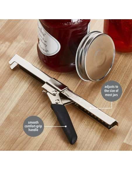 Abrebotellas Swing-A-Way 19 cm Acero Inoxidable Rojo