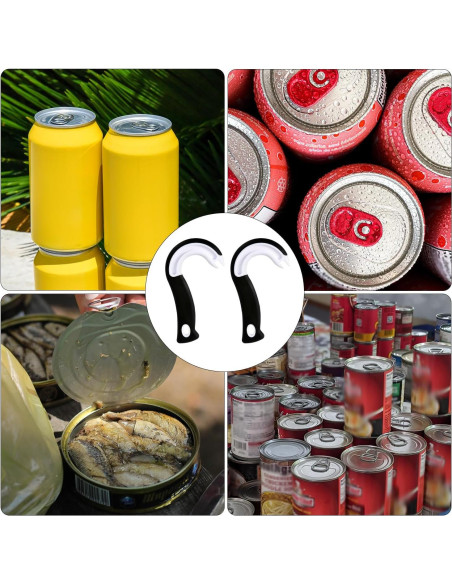 2 Piezas Abre Latas Manual PEUTIER con Agarre Antideslizante