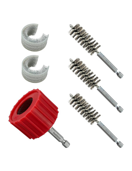 Juego de Limpiadores de Tubos de Cobre Kwalitistar 3/4"
