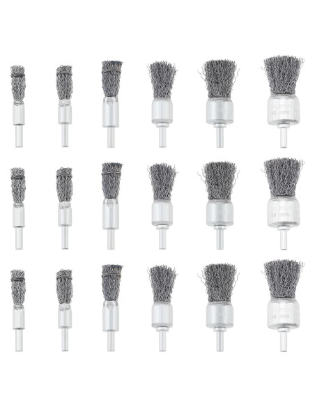 Juego de 18 Cepillos de Alambre FLXDirect para Taladro