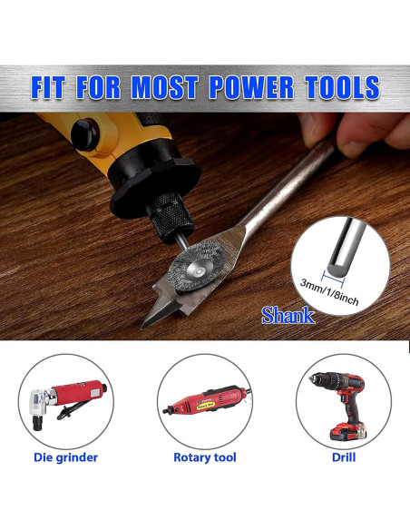 Juego de Cepillos de Alambre 42 Piezas Mixiflor 1/8"