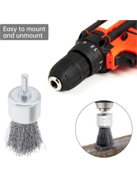 Juego de 18 Cepillos de Alambre FLXDirect para Taladro