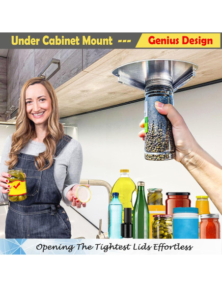 Abrebotellas de Acero Inoxidable Moeuonb para Tarros