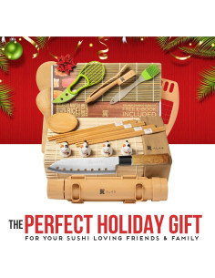 Juego Completo de Sushi 20 Piezas Alas - Kit para Hacer Sushi 2