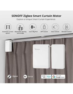 Motor de Cortina Inteligente SONOFF ZBCurtain 5W 8kg 2