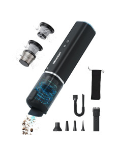 Aspiradora de Coche EBOSSOM V8 Ultra 21000Pa Inalámbrica 4 en 1