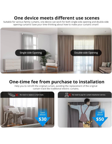 Motor de Cortina Inteligente SONOFF ZBCurtain 5W 8kg