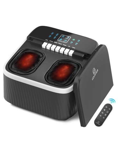 Masajeador de Pies COMFIER CF-5326 con Calor y Control Remoto