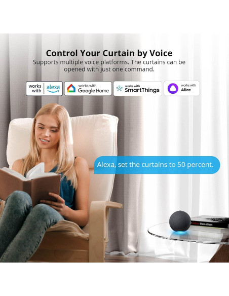 Motor de Cortina Inteligente SONOFF ZBCurtain 5W 8kg