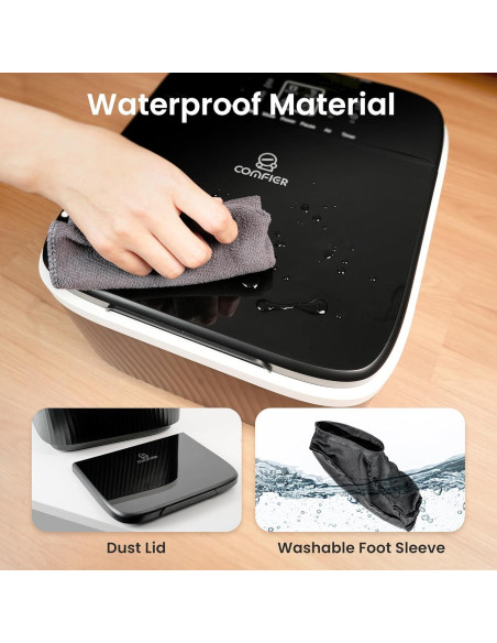 Masajeador de Pies COMFIER CF-5326 con Calor y Control Remoto