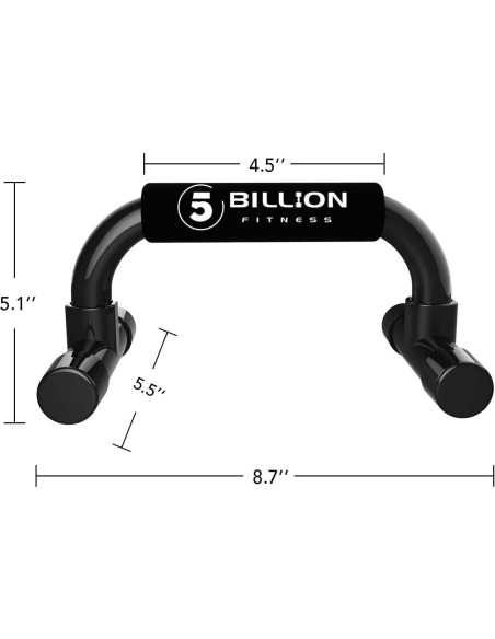 Barras de Flexiones 5BILLION Portátiles hasta 149 kg