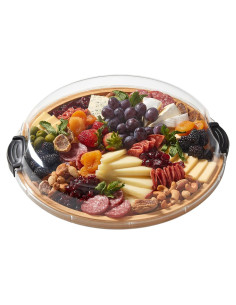 Tabla de Cortar Farberware Build-a-Board 35.5 cm con Tapa