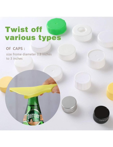 Abrebotellas Twist-Off Sukiise para Manos Débiles 17,5 cm Abrebotellas Twist-Off Sukiise para Manos Débiles 17,5 cm