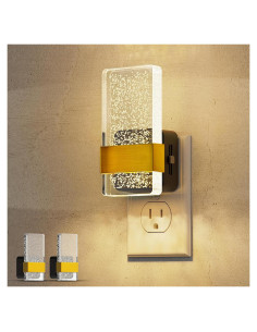 L LOHAS LED Luz Nocturna Enchufable 2 Paquete Regulable 100LM