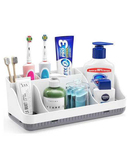 Soporte para cepillos de dientes Homtalker 7 compartimentos