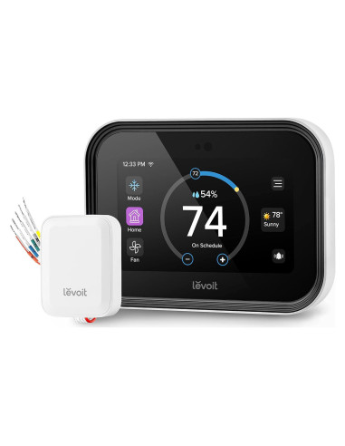 Termostato Inteligente LEVOIT Aura 400S WiFi 4" Blanco