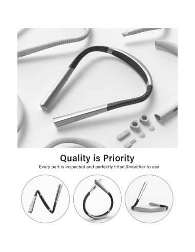 Luz de Lectura LED Vekkia para el Cuello Recargable 3 Colores