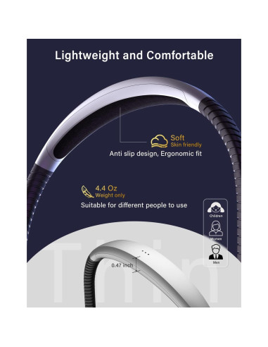 Luz de Lectura LED Vekkia para el Cuello Recargable 3 Colores