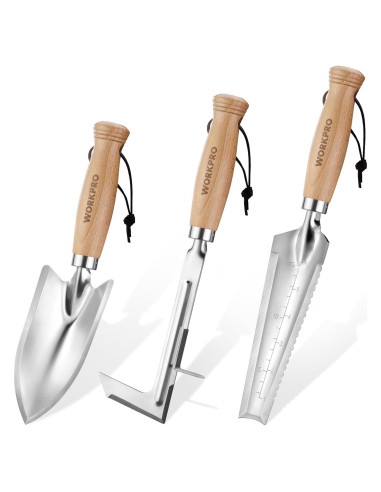 Juego de Herramientas de Jardinería WORKPRO 3 Piezas