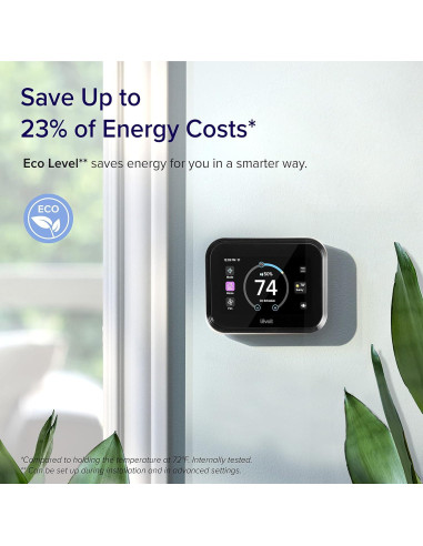 Termostato Inteligente LEVOIT Aura 400S WiFi 4" Blanco