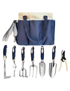 Juego de Herramientas de Jardinería IONTRAVEL 9 Piezas