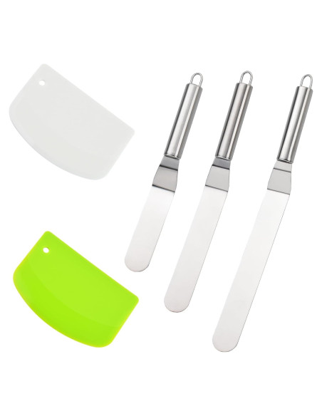 Conjunto de Raspadores y Espátulas de Hornear Handlive