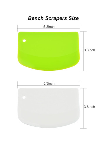 Conjunto de Raspadores y Espátulas de Hornear Handlive