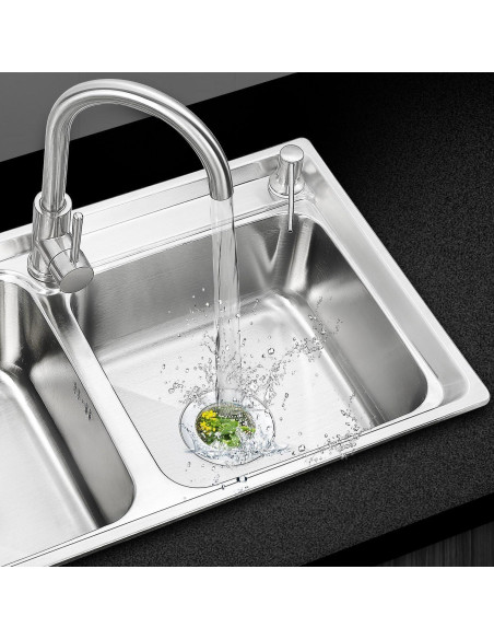 2PCS Colador de Fregadero Fengbao Acero Inoxidable 11.4cm