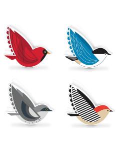 Set de 4 Clips para Bolsas Genuine Fred Tweet Treats