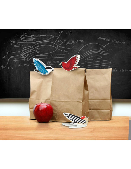 Set de 4 Clips para Bolsas Genuine Fred Tweet Treats