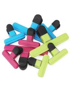 Paquete de 9 Clips para Bolsas de Comida Hutou 7,62 cm