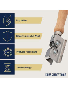 Afilador de cuchillos portátil Kings County Tools 19.7 cm 2